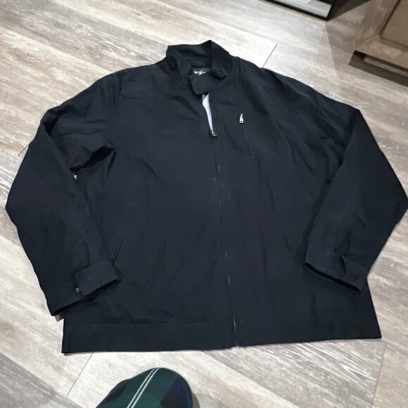 Rodd & Gunn Navy Blue 2XL Full Zip Track Jacket - Picture 2 of 9